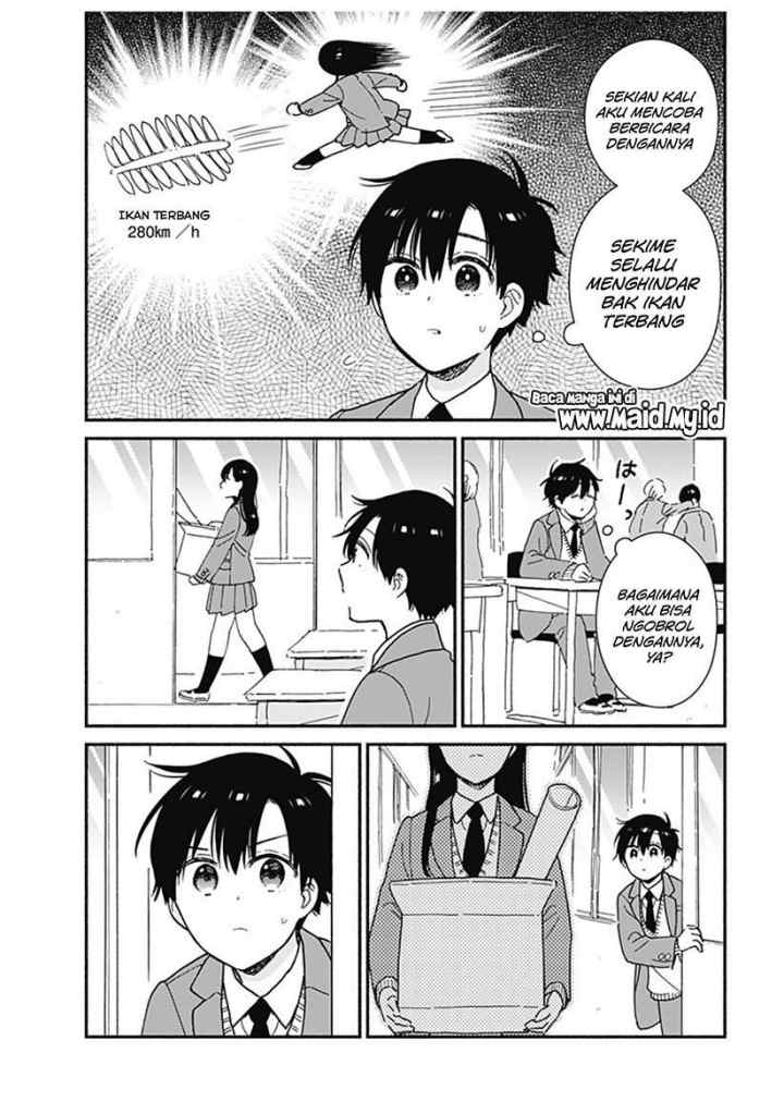Sekimen Shinaide Sekime-san (Serialization) chapter 2 halaman 5