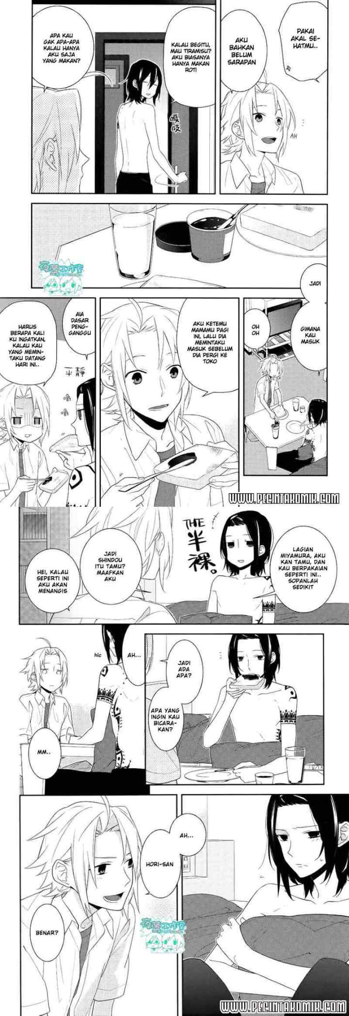 Horimiya chapter 21 halaman 4