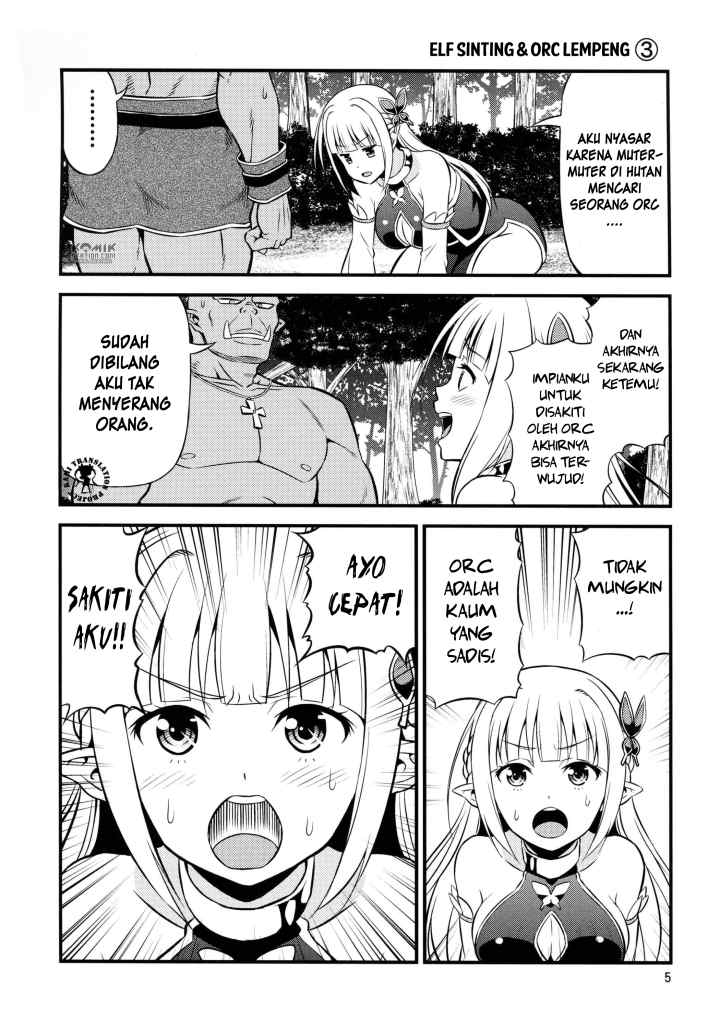 Hentai Elf to Majime Orc chapter 1 halaman 5