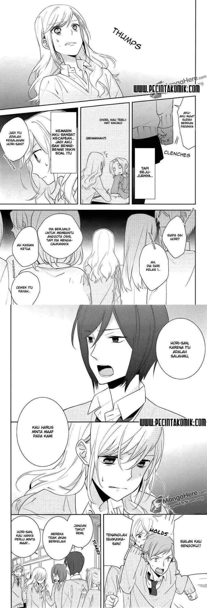 Horimiya chapter 7 halaman 10
