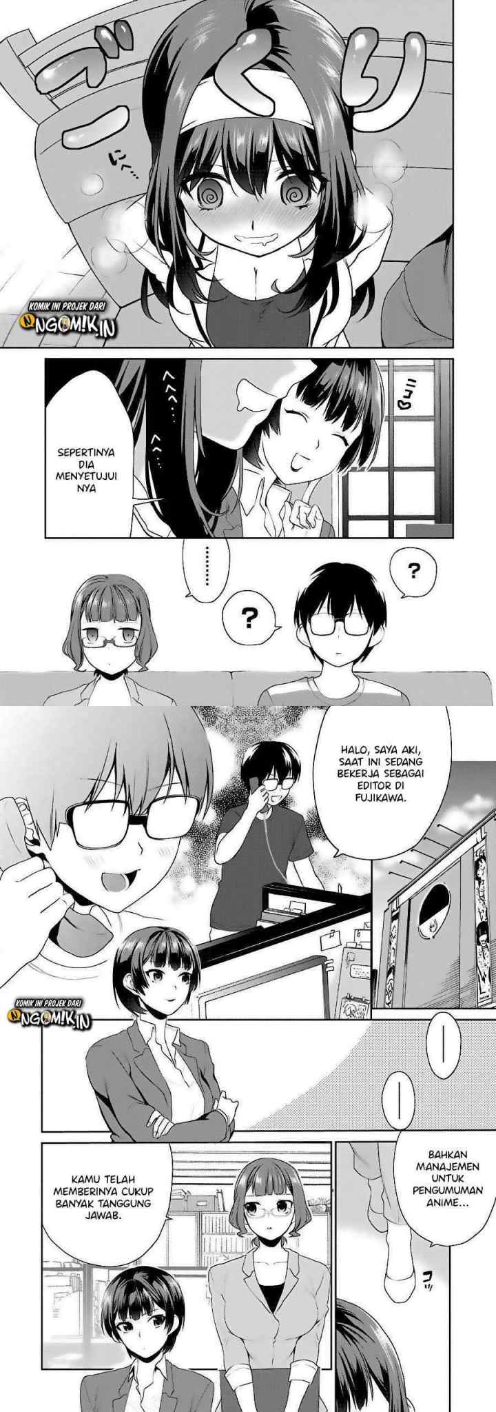 Saenai Heroine no Sodatekata: Koisuru Metronome chapter 33 halaman 11