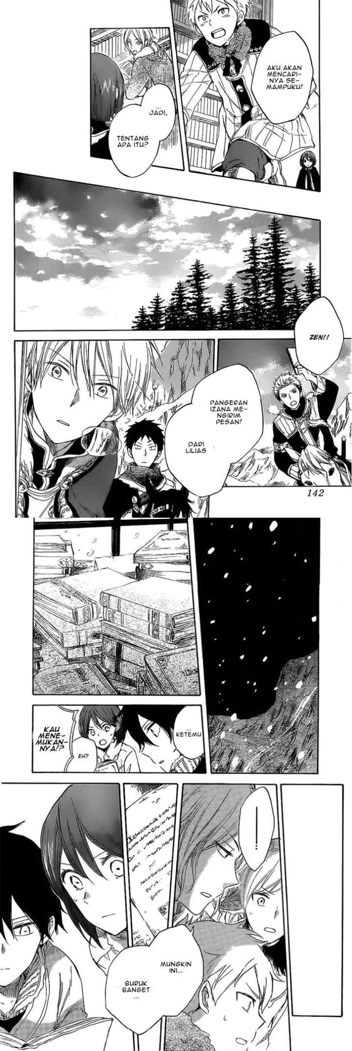 Akagami no Shirayukihime chapter 35 halaman 12