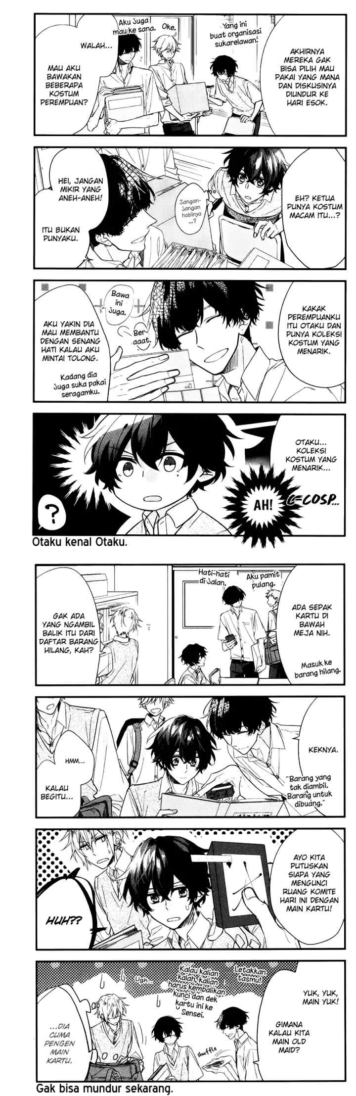 Sasaki to Miyano chapter 19 halaman 8