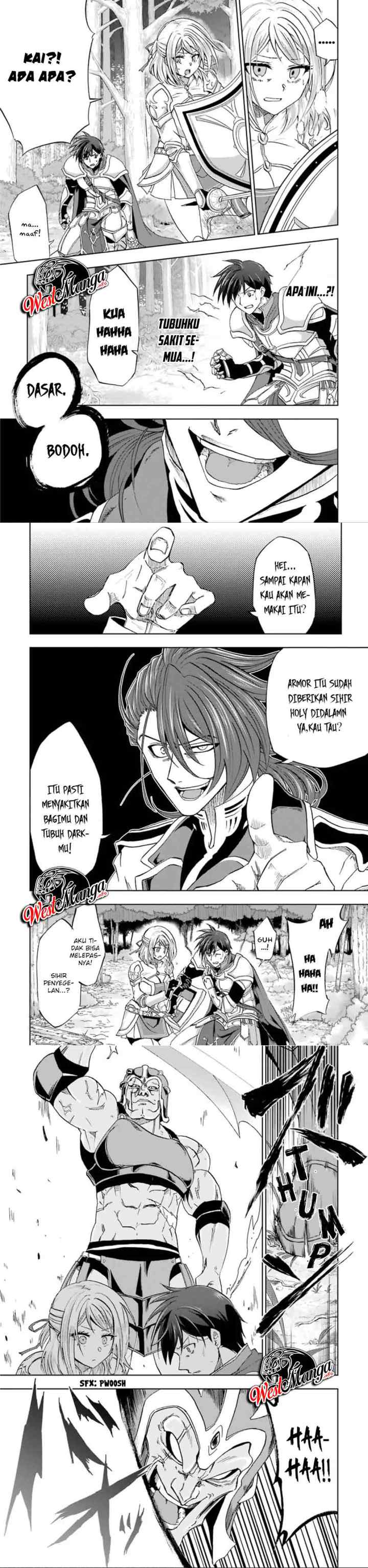 Ankoku Kishi no Ore desu Ga Saikyou no Seikishi wo Mezashimasu chapter 8 halaman 4