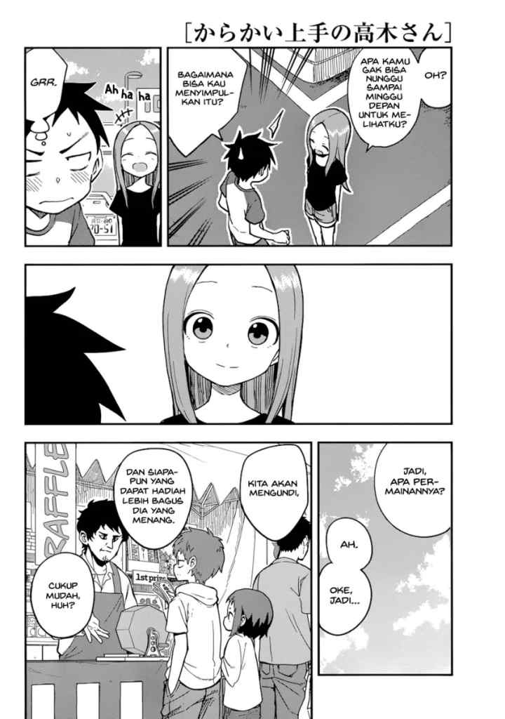 Karakai Jouzu no Takagi-san chapter 154 halaman 5