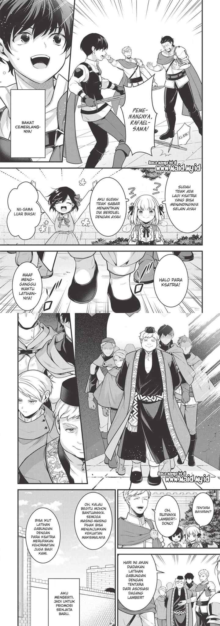 Eiyuu-ou, bu o Kiwameru tame tensei su - Soshite, Sekai Saikyou no Minarai Kishi ♀~ chapter 2 halaman 7