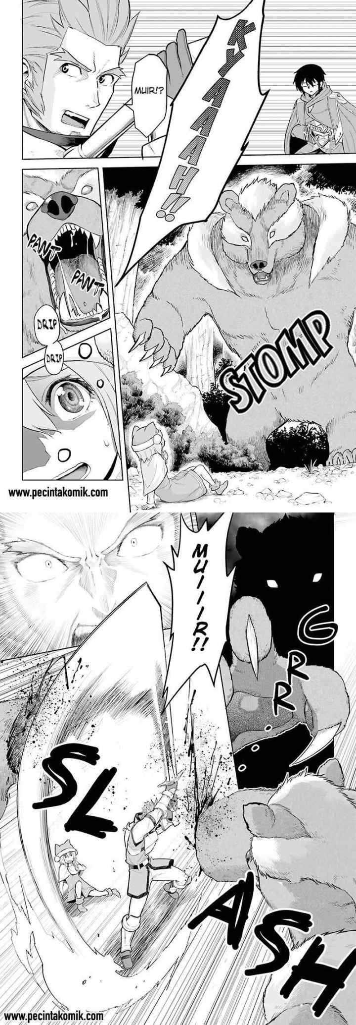 Konjiki no Moji Tsukai: Yuusha Yonin ni Makikomareta Unique Cheat chapter 5 halaman 8
