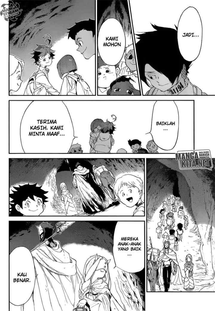 Yakusoku no Neverland chapter 48 halaman 19