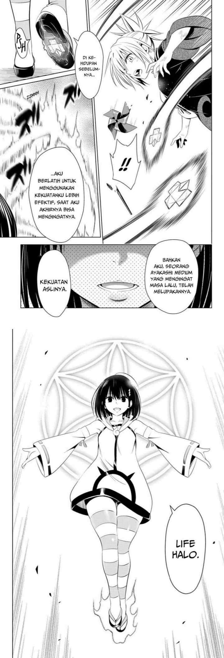 Ayakashi Triangle chapter 58 halaman 4