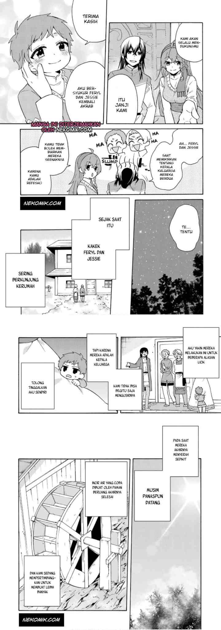 Tada Shiawasena Isekai Kazoku Seikatsu chapter 14 halaman 10