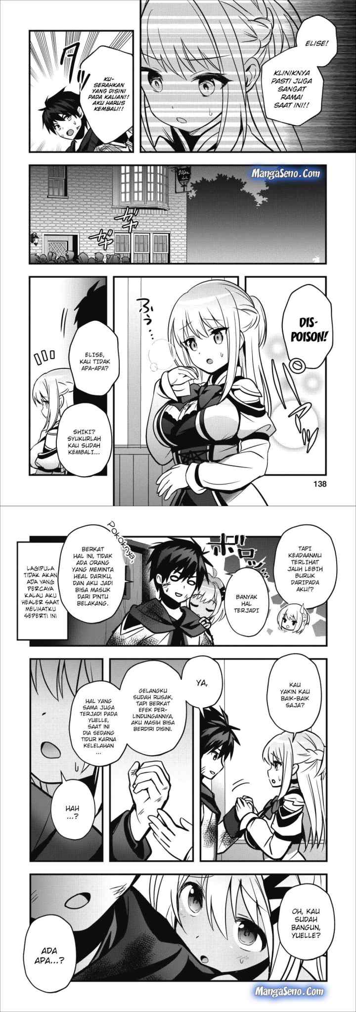 Isekai no Meikyuu Toshi de Chiyu Mahoutsukai Yattemasu chapter 10 halaman 12