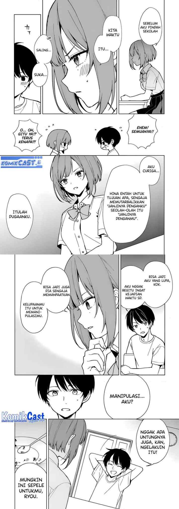 Chikan Saresou ni Natteiru S-kyuu Bishoujo wo Tasuketara Tonari no Seki no Osanajimi datta chapter 72 halaman 10