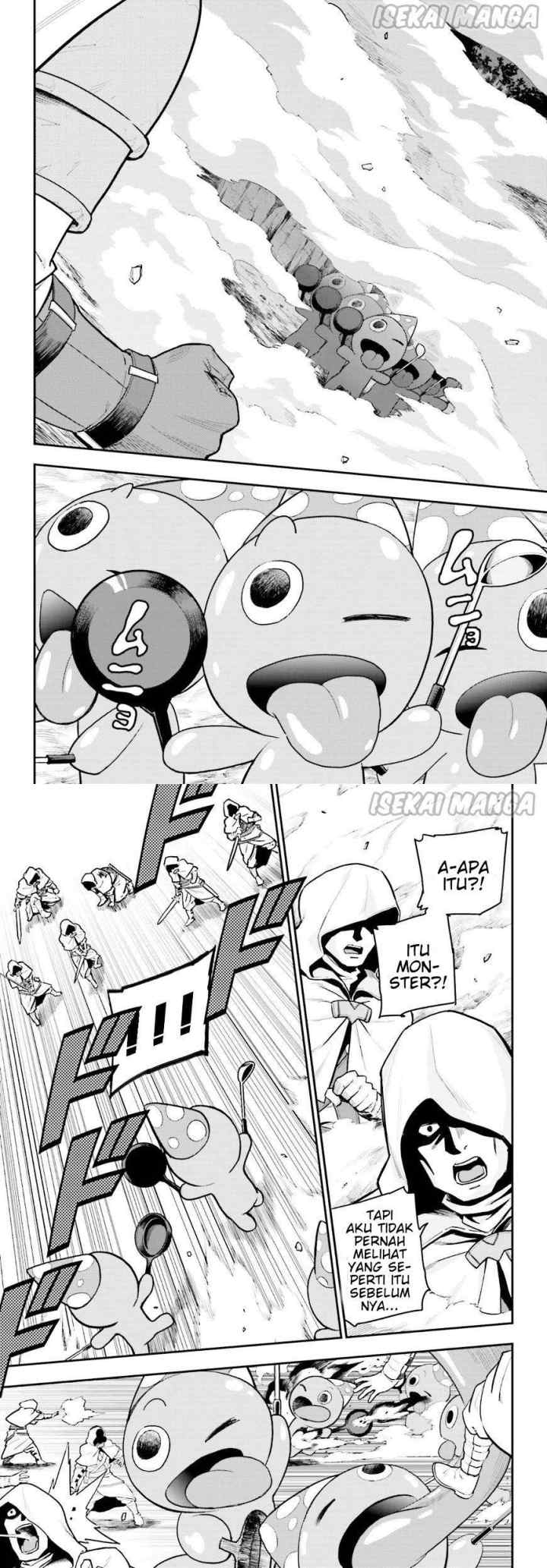 Konjiki no Moji Tsukai: Yuusha Yonin ni Makikomareta Unique Cheat chapter 18 halaman 11