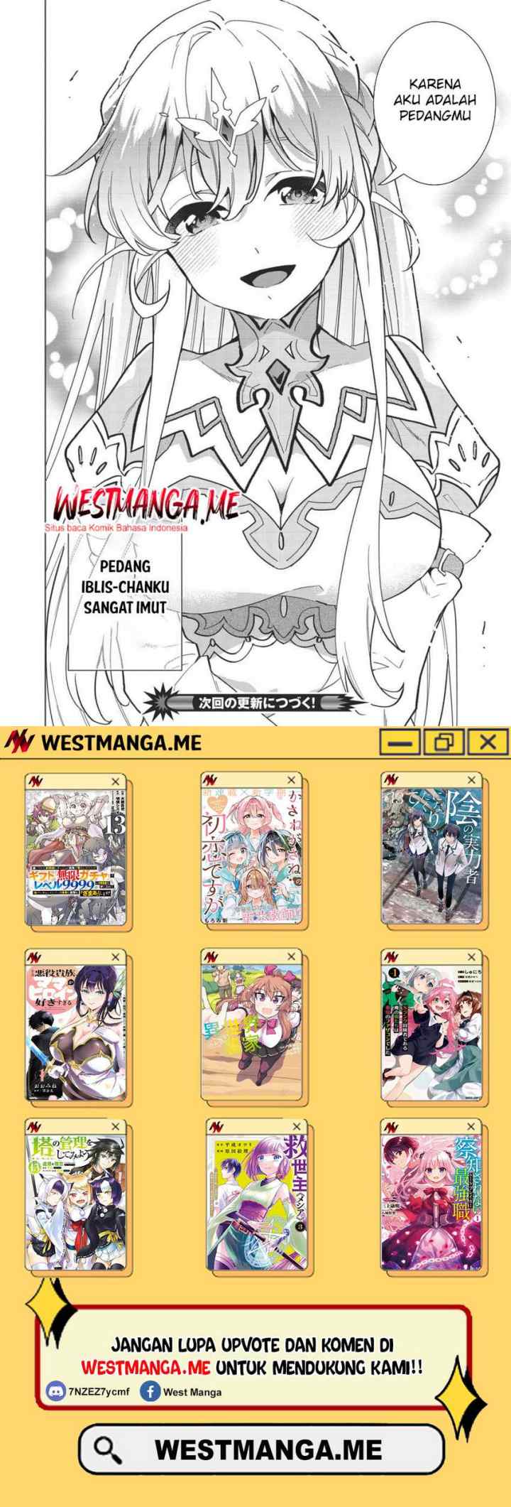 Seikenshi-sama no Maken-chan chapter 12 halaman 17