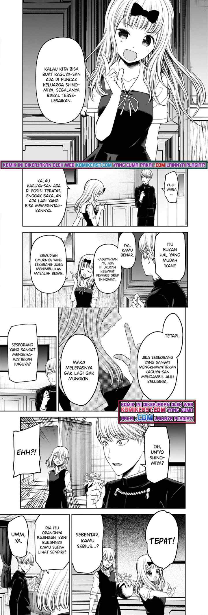 Kaguya-sama wa Kokurasetai: Tensai-tachi no Renai Zunousen chapter 250 halaman 6