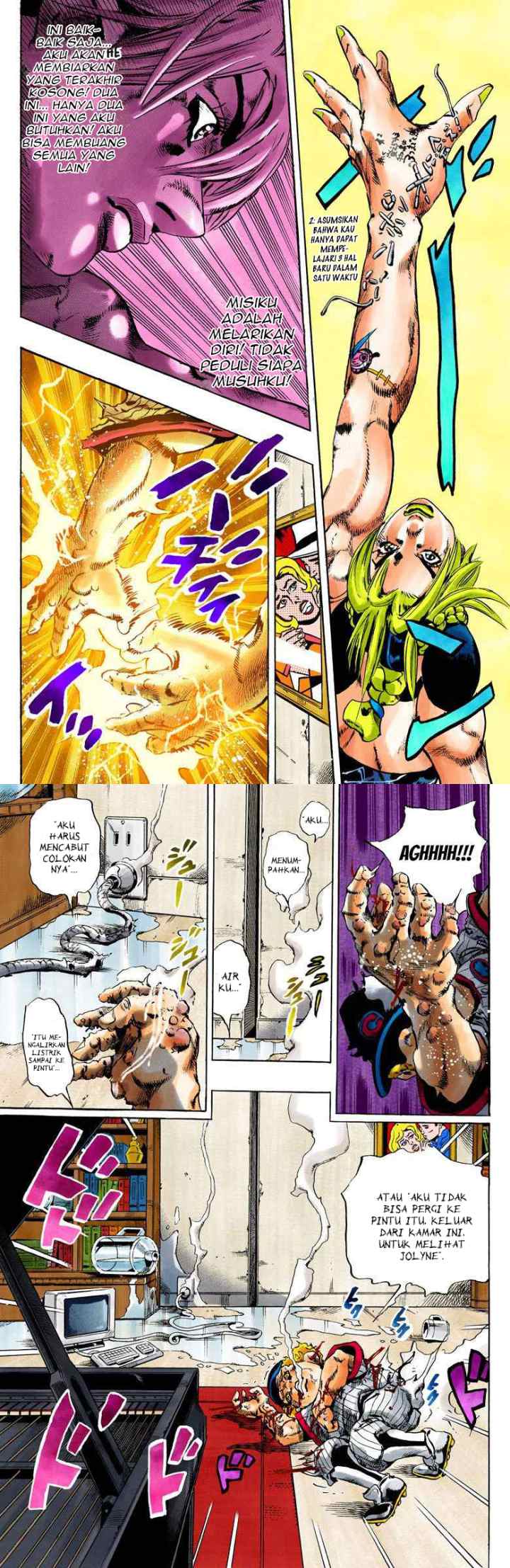 JoJo no Kimyou na Bouken - Stone Ocean chapter 98 halaman 9
