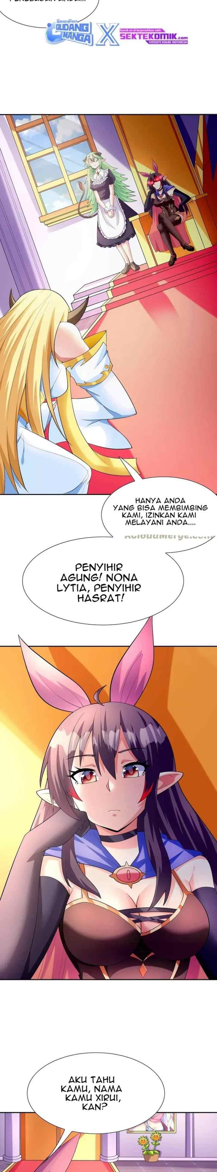 My Harem Is Entirely Female Demon Villains chapter 37 halaman 12
