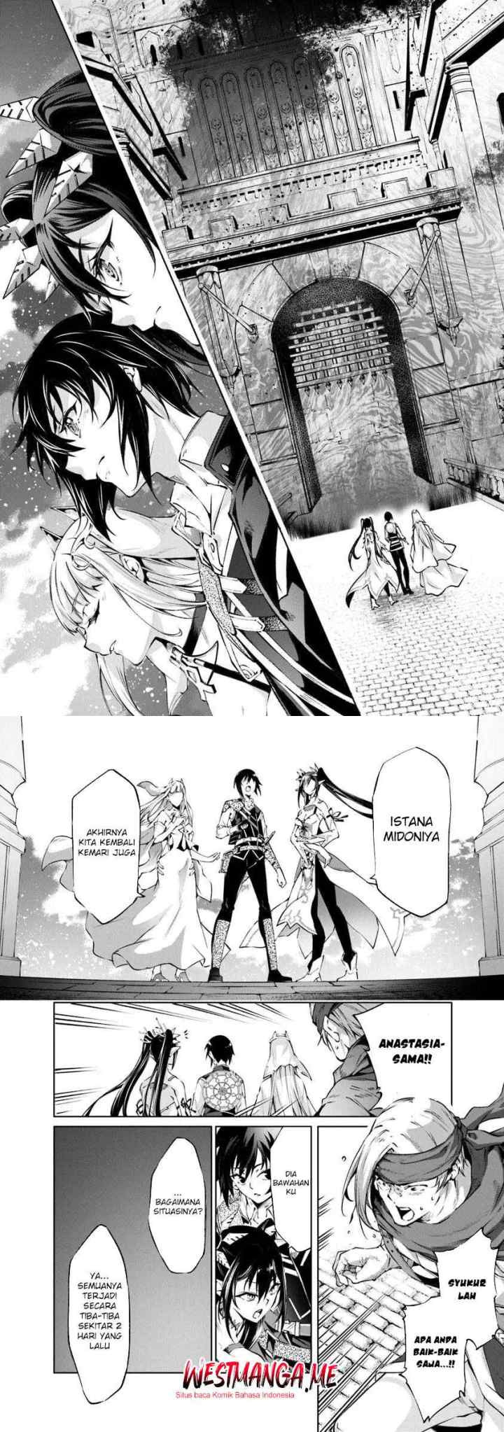 Kamigami ni Sodaterare Shimo no, Saikyou to Naru chapter 55 halaman 13