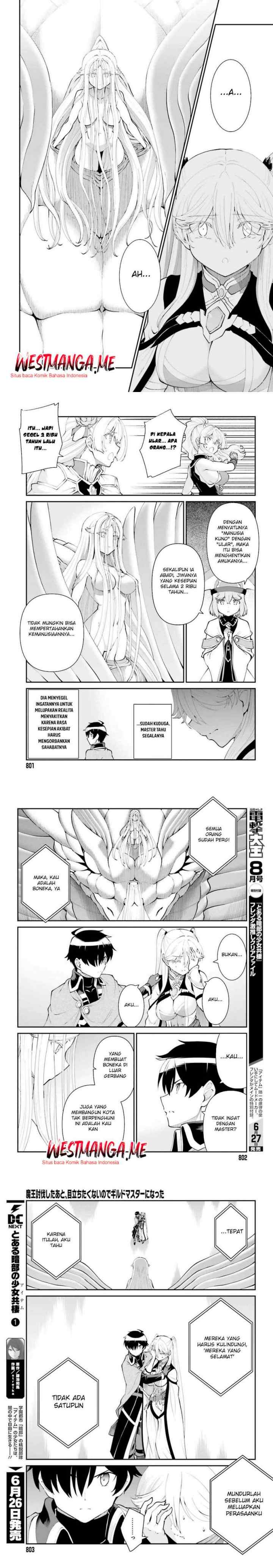 Maou Toubatsu Shita Ato, Medachitakunai node Guild Master ni Natta chapter 54 halaman 7