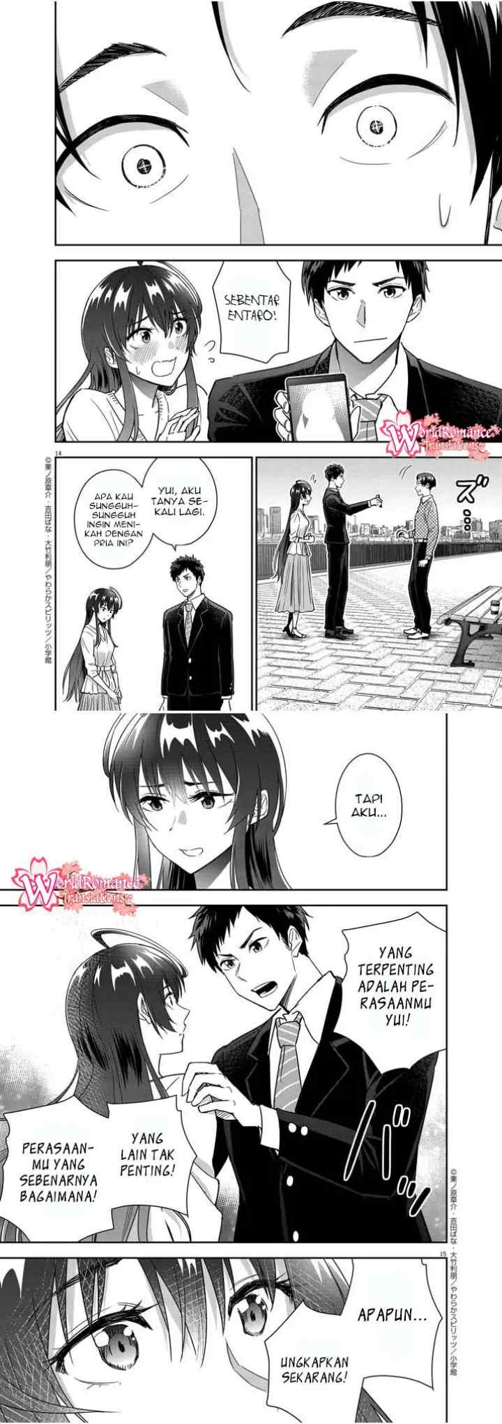 Kekkon ga Zentei no Love Comedy chapter 15 halaman 8