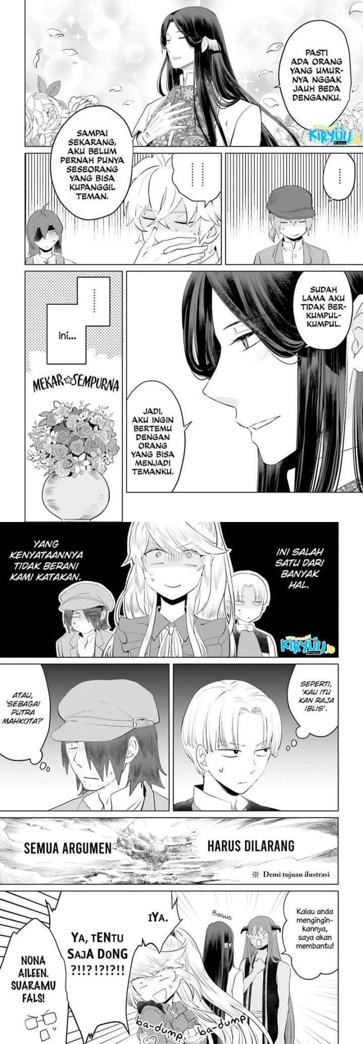 I'm a Villainous Daughter so I'm going to keep the Last Boss chapter 13 halaman 5