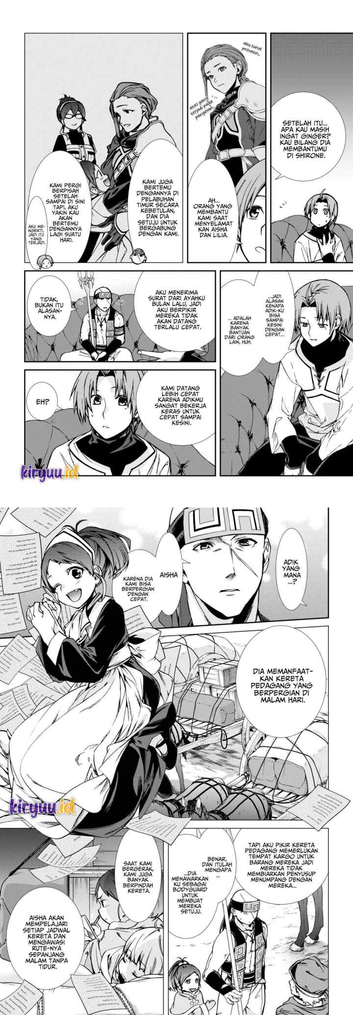 Mushoku Tensei: Isekai Ittara Honki Dasu chapter 87 halaman 7