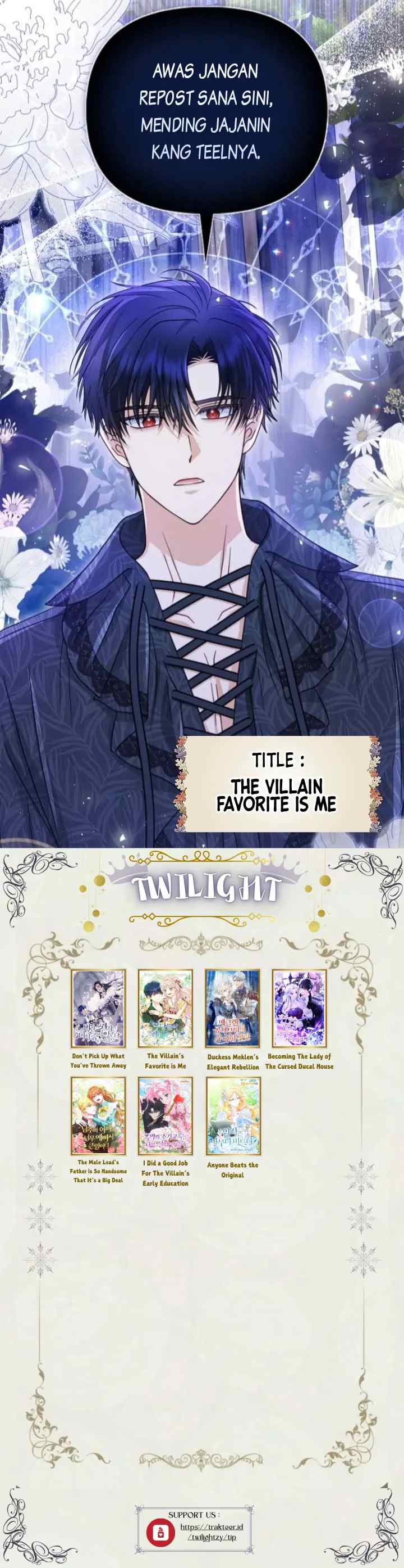 I'm The Villain's Favorite chapter 46 halaman 18