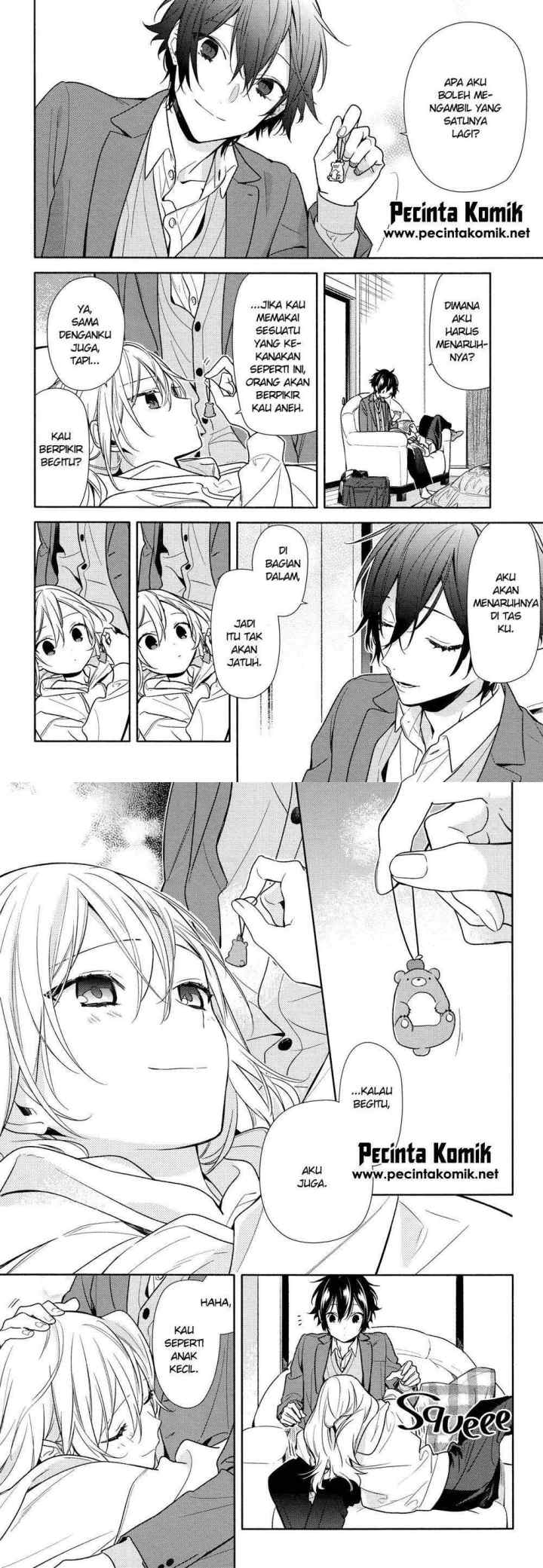 Horimiya chapter 99 halaman 14