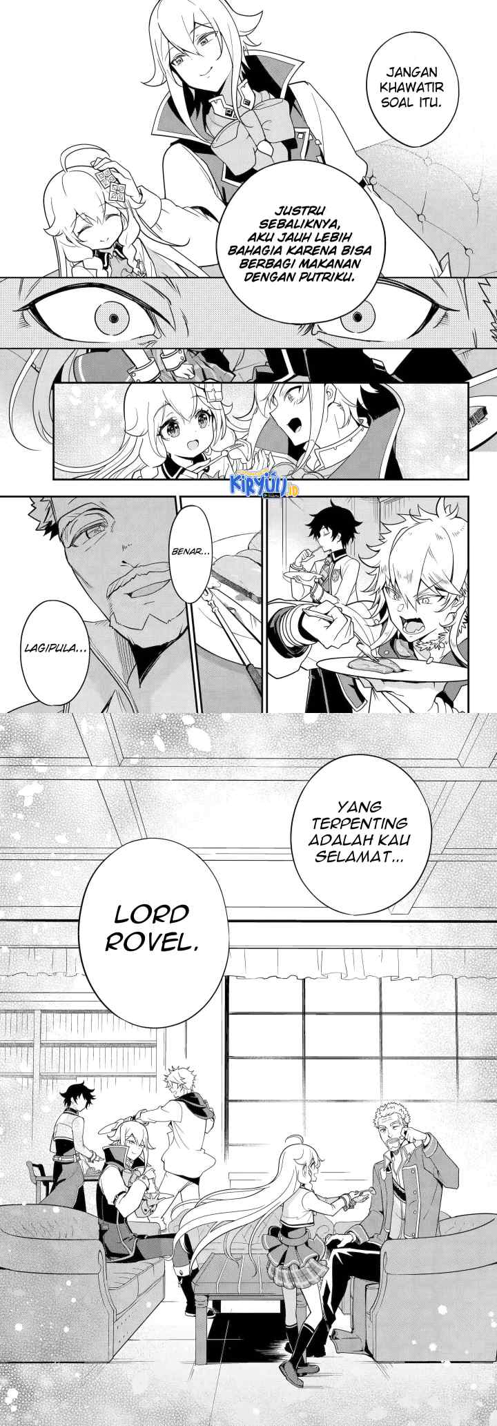 Chichi wa Eiyuu Haha wa Seirei Musume no Watashi wa Tenseisha chapter 44 halaman 14