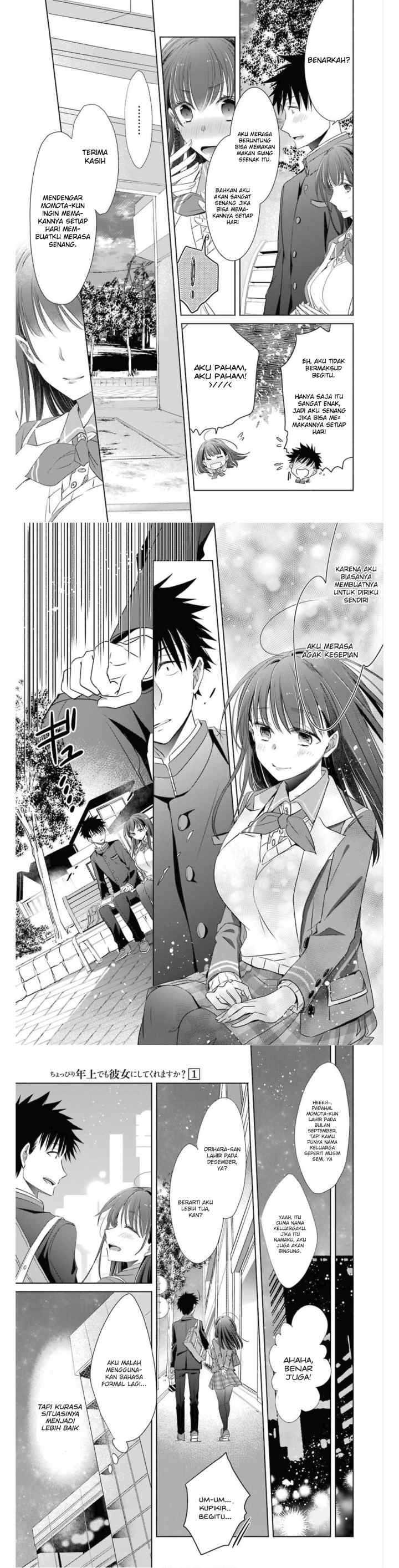 Choppiri Toshiue Demo Kanojo Ni Shite Kuremasu Ka? chapter 2 halaman 4