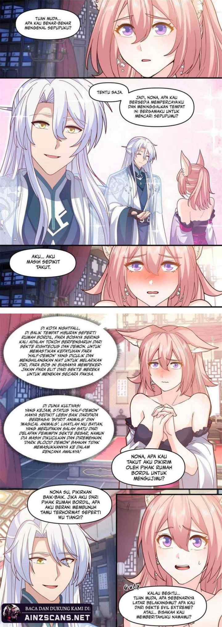 The Villain's Senior Brother And His Junior Sisters Are All Yanderes chapter 147 halaman 10