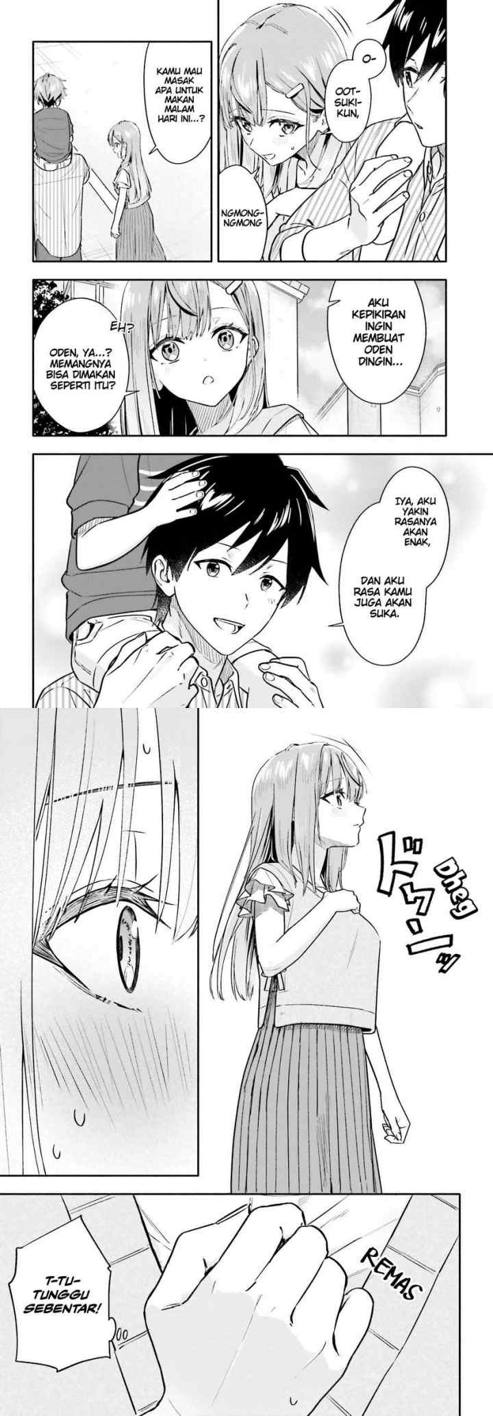 Kajidaikou no Arbeit wo Hajimetara Gakuen Ichi no Bishoujo no Kazoku ni Kiniirarechaimashita chapter 7.2 halaman 12