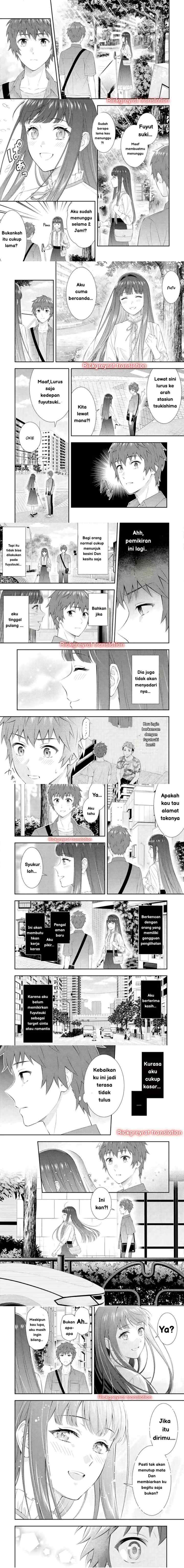Toumei na Yoru ni Kakeru-kun to, Me ni Mienai Koi wo Shita chapter 3 halaman 9