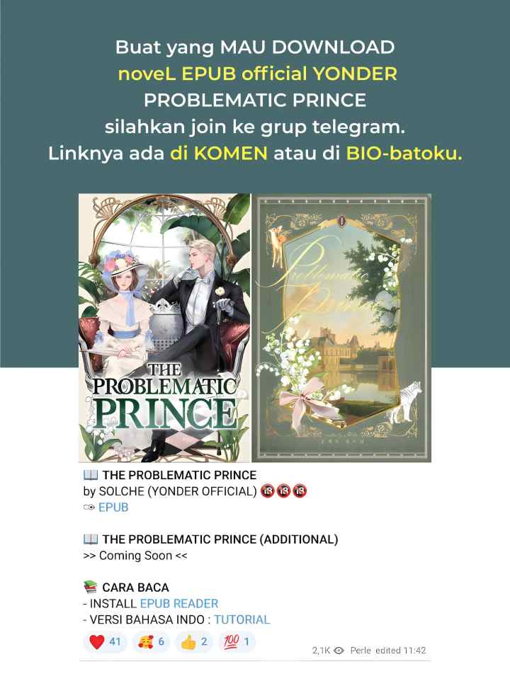 The Problematic Prince chapter 107 halaman 19