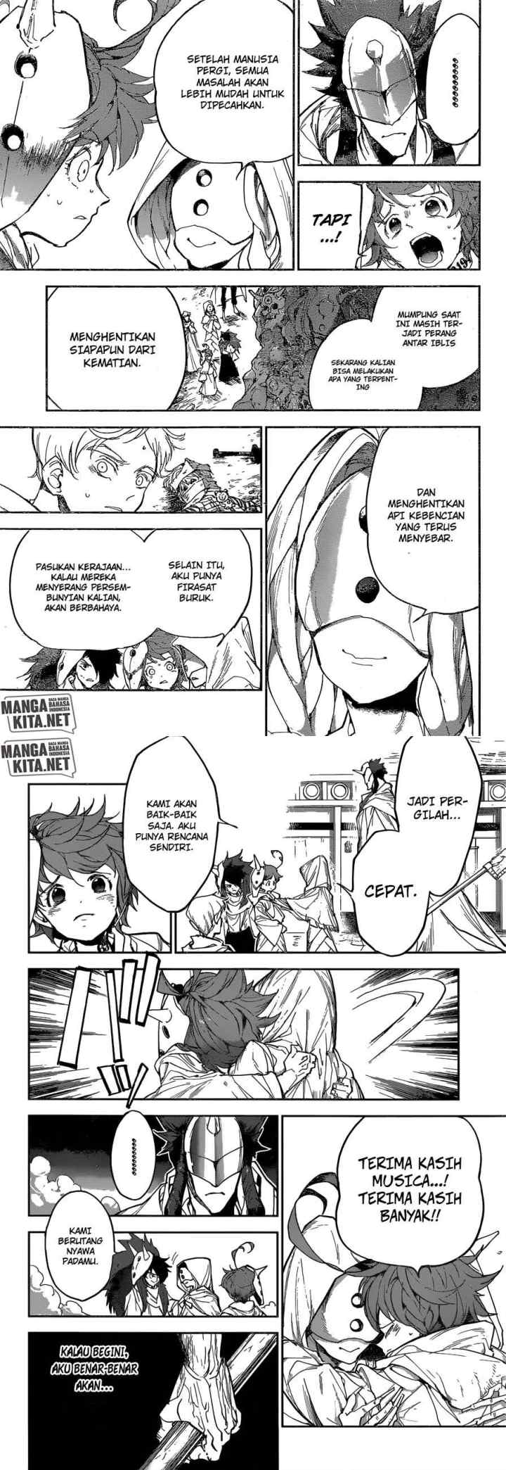 Yakusoku no Neverland chapter 159 halaman 7