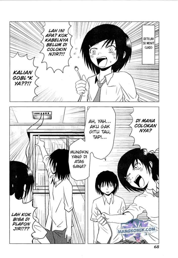 Danshi Koukousei no Nichijou chapter 59 halaman 7