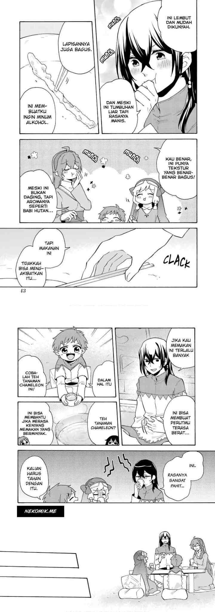 Tada Shiawasena Isekai Kazoku Seikatsu chapter 22 halaman 8