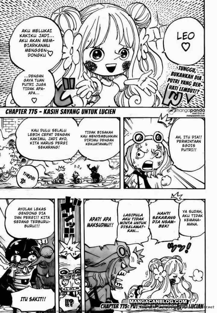 One Piece chapter 775 halaman 4