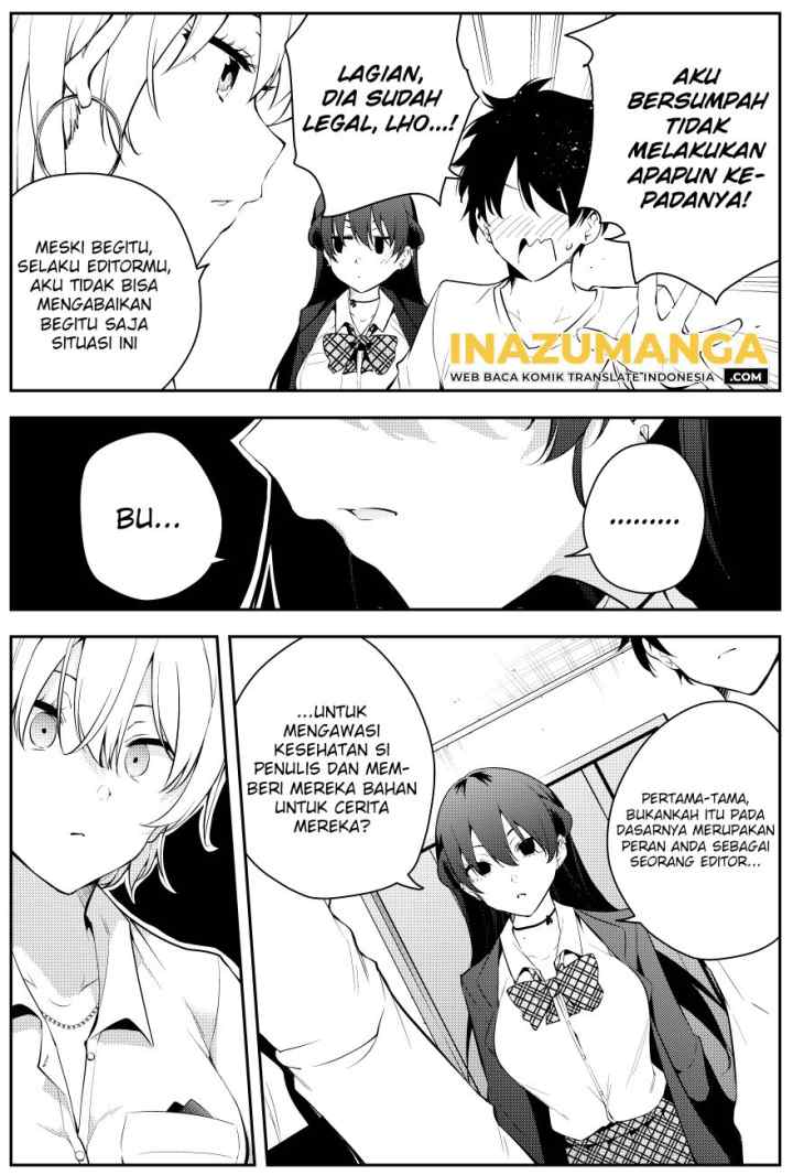 Mishiranu Joshikousei ni Kankensareta Mangaka no Hanashi chapter 41 halaman 6