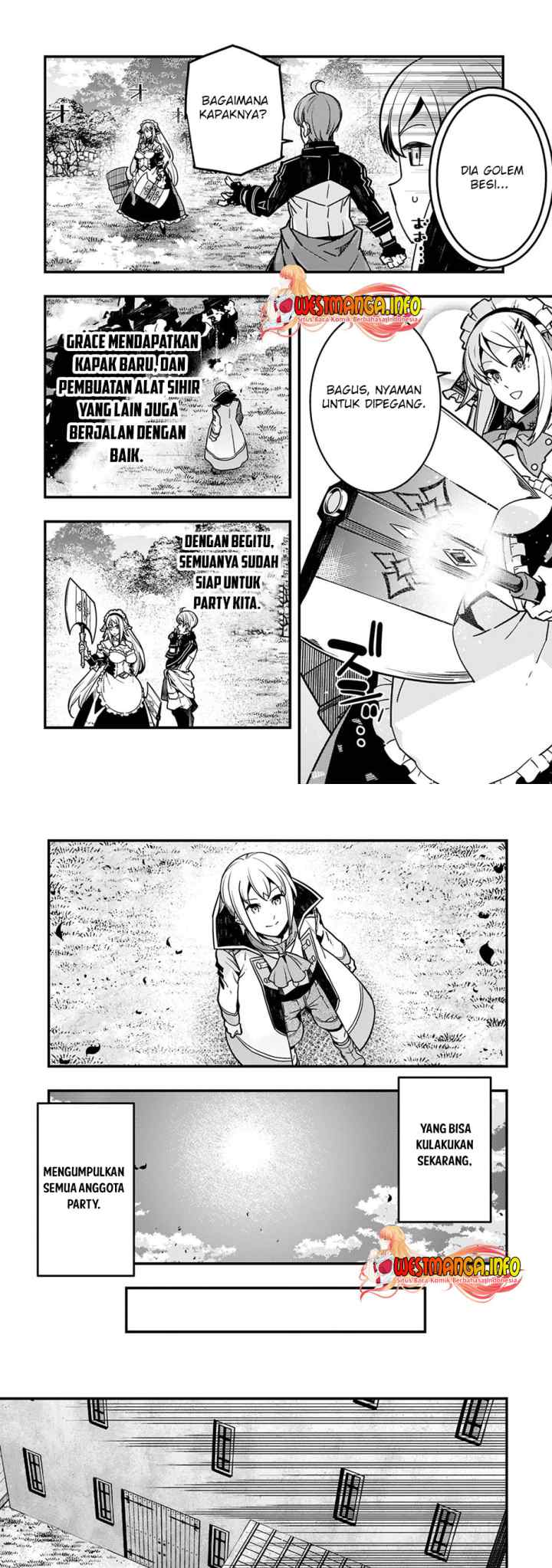Kyoukai Meikyuu to Ikai no Majutsushi chapter 54 halaman 10