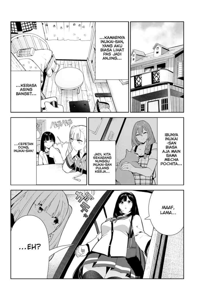 Inu ni Nattara Suki na Hito ni Hirowareta chapter 27.1 halaman 8