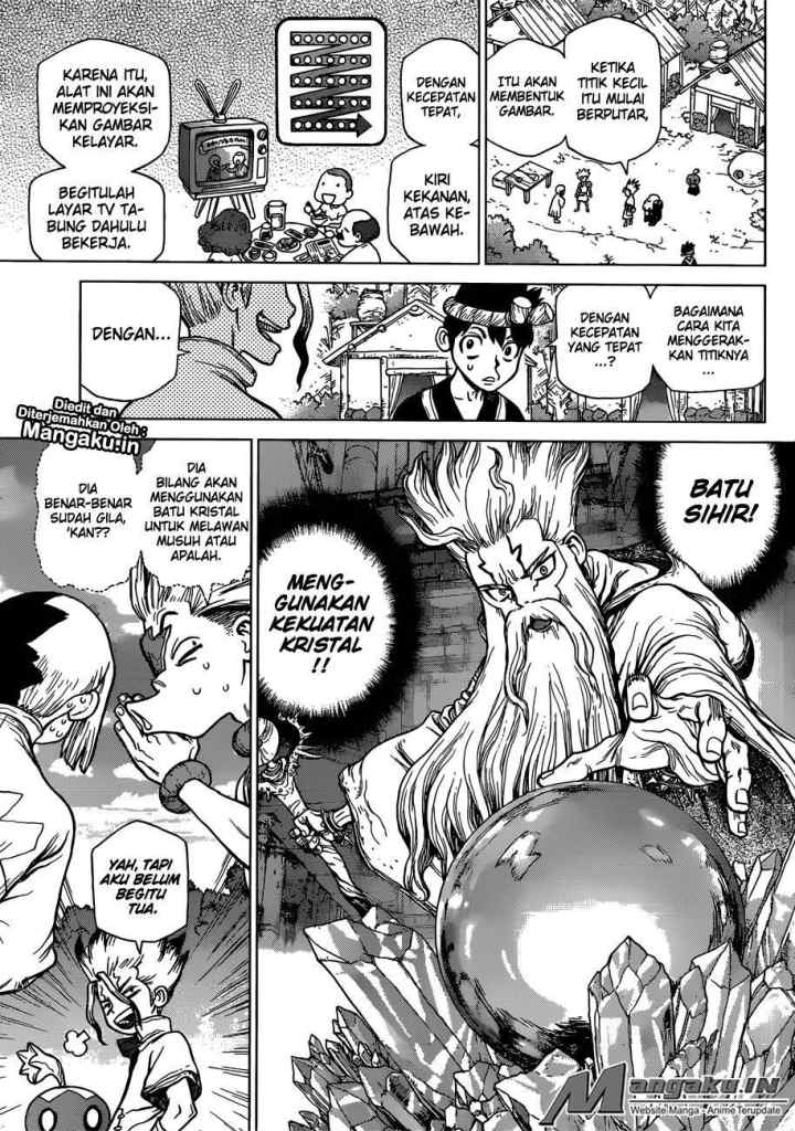 Dr. Stone chapter 96 halaman 13