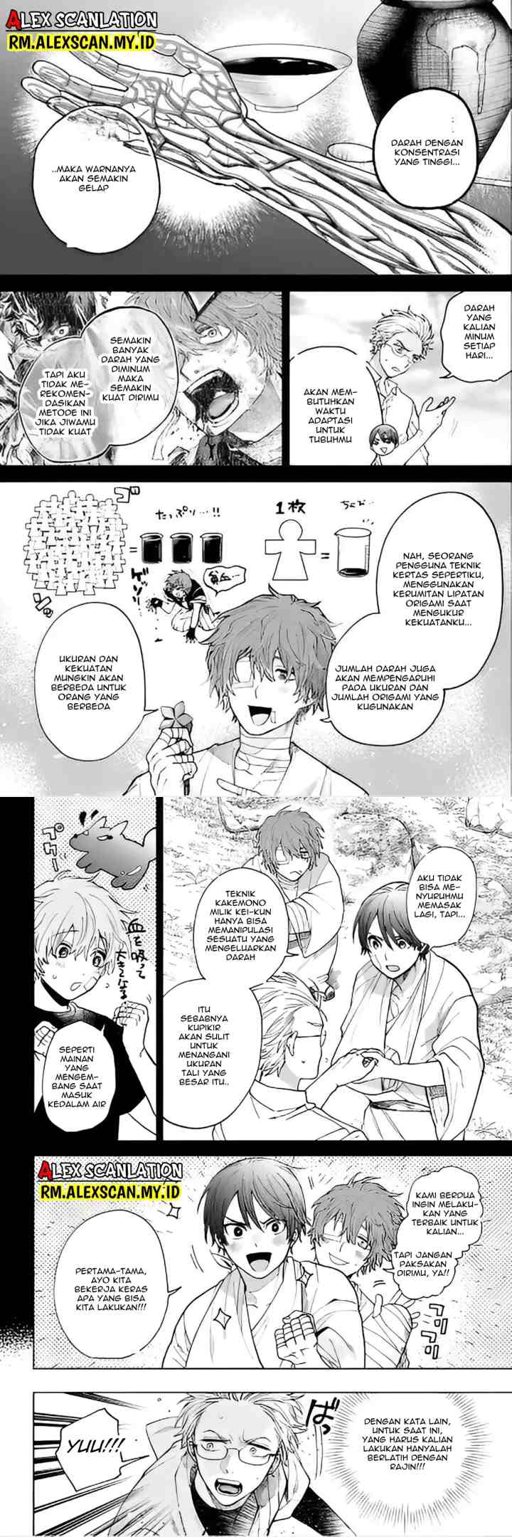 Tengubarai no Sankyoudai chapter 34 halaman 6