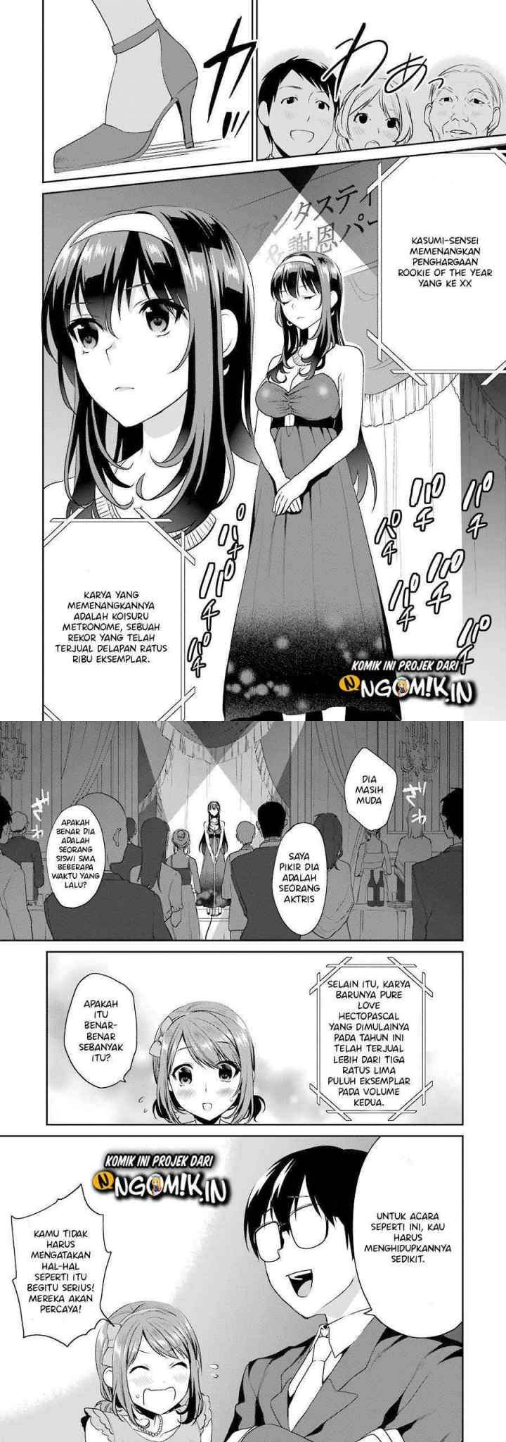 Saenai Heroine no Sodatekata: Koisuru Metronome chapter 27 halaman 10