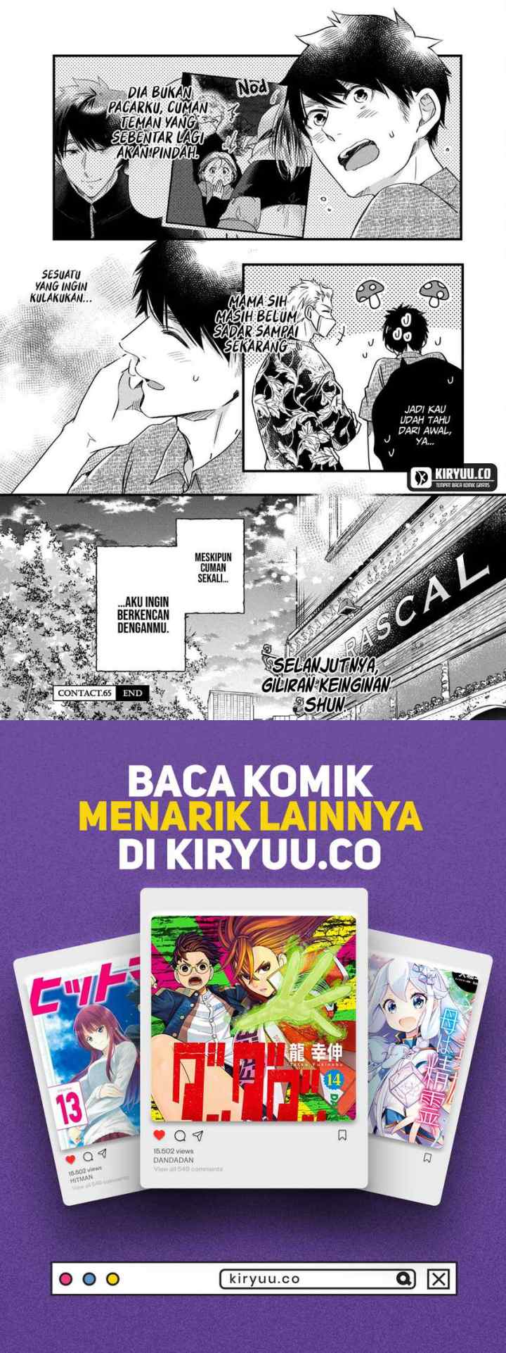 Kyou mo Veranda de chapter 65 halaman 8