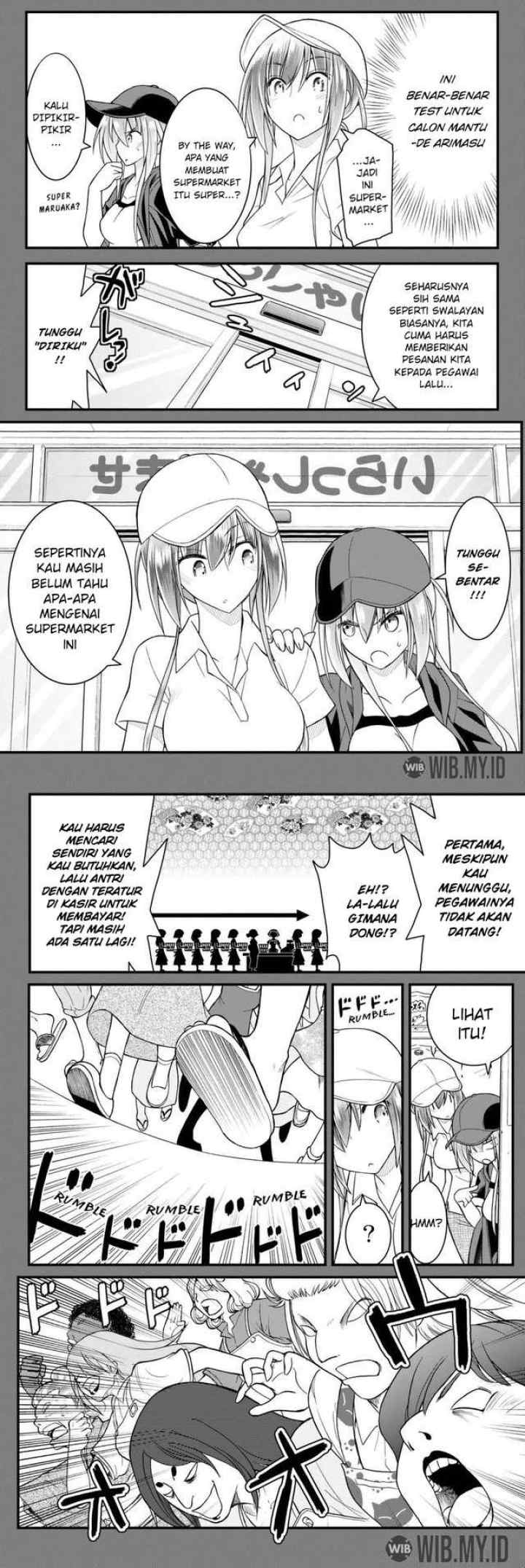 Kin no Kanojo Gin no Kanojo chapter 37 halaman 11