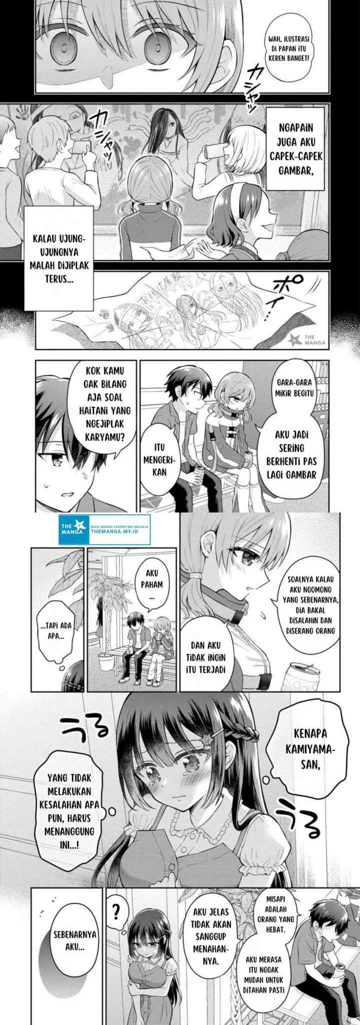 Tonari no Seki no Inkya Joshi ga Oshi Utaite Datta - Ore no Kyoku wo Uttatekure! chapter 9.1 halaman 11