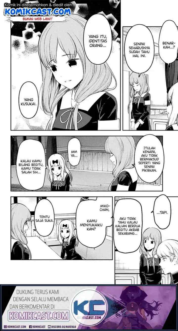 Kaguya-sama wa Kokurasetai: Tensai-tachi no Renai Zunousen chapter 213 halaman 8