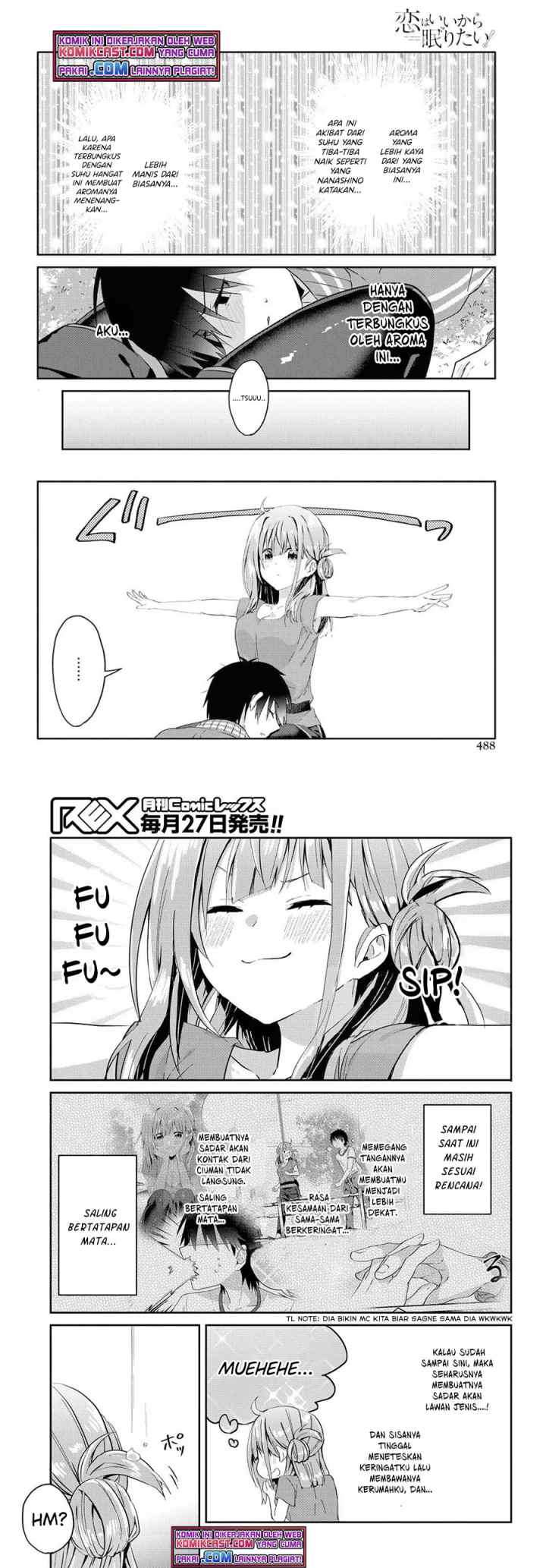 Koi wa iikara nemuritai! chapter 8.2 halaman 6