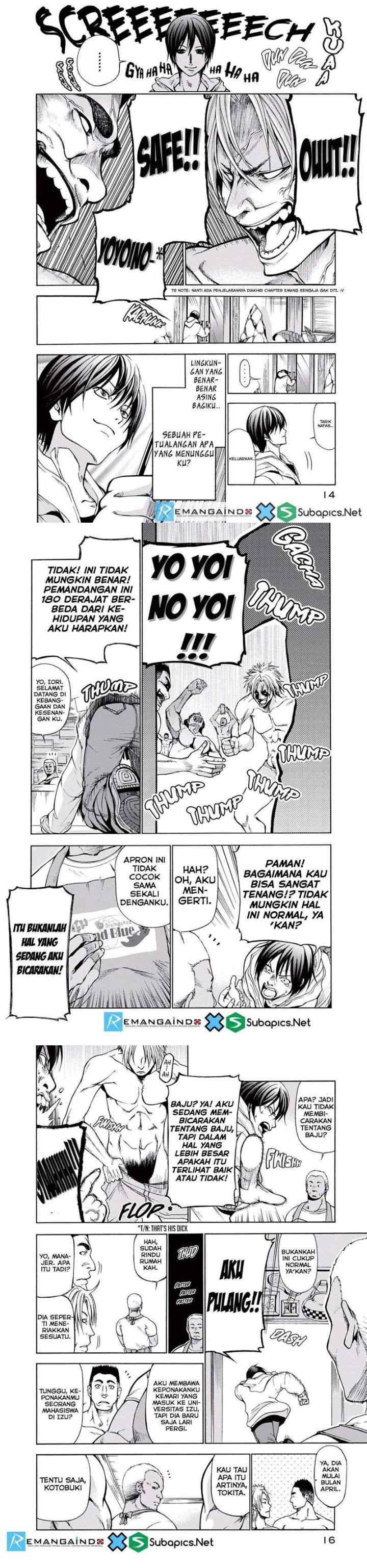 Grand Blue chapter 1 halaman 5